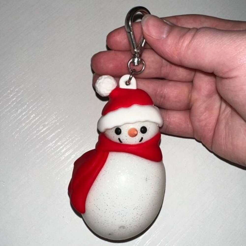 Bath & Body Works snowman Hand sanitizer Holder